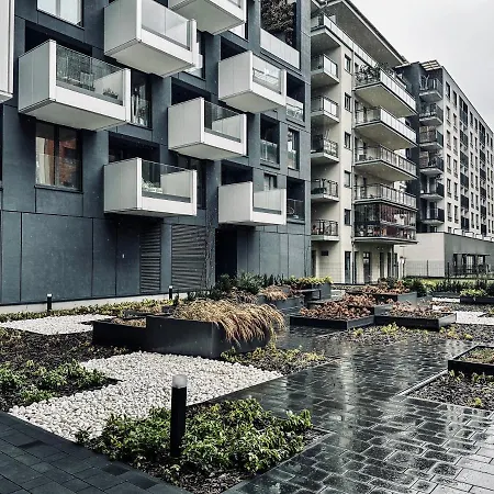 Premium With Parking, Air Condition And Balcony Apartament Kraków